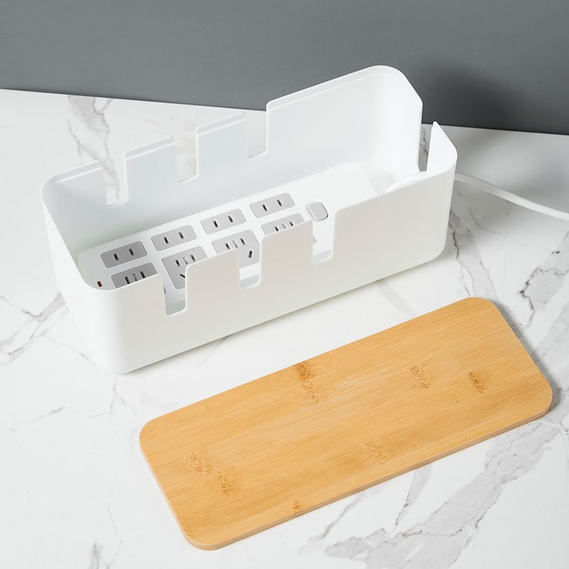 Cable Box - Cable Hiding Box - Wooden Cover Cord