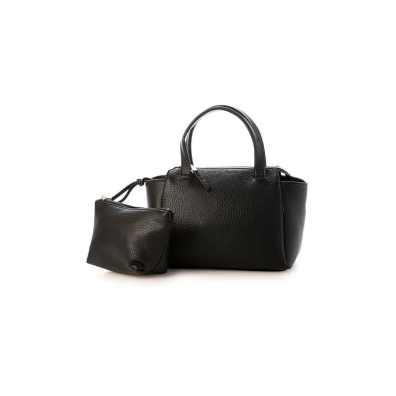 [カシュカシュ] ポーチ付ダブルフェイスミニボストンバッグ 10-00-01370 レディース BK