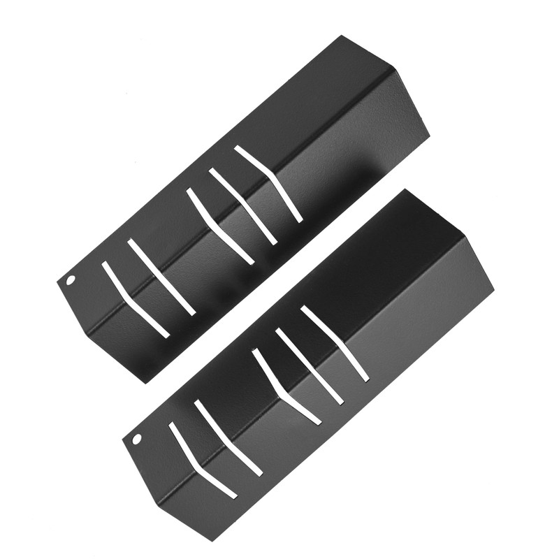 HY-C FB2727 Fireback, Stainless Steel Painted Black, Adjustable Installation, Protects