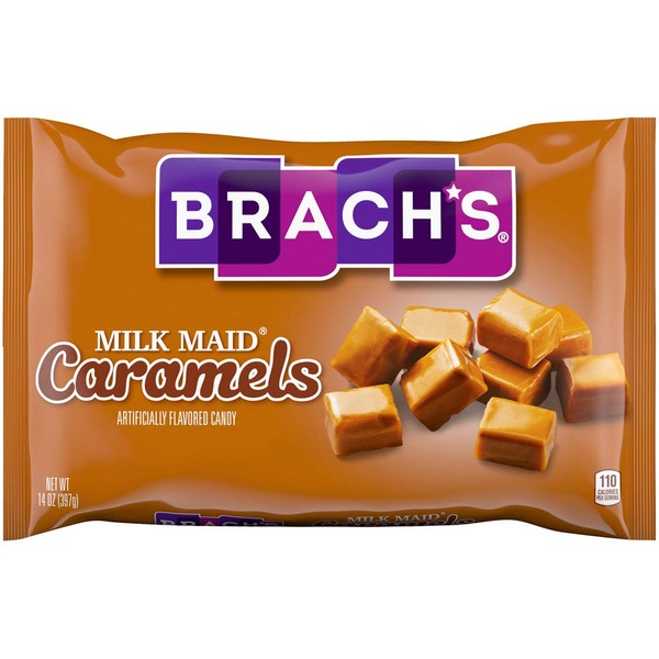 Brach's Milk Maid Caramels Candy, 14 oz