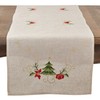 SARO LIFESTYLE Arbre de Noël Collection Embroidered Christmas Tree Design