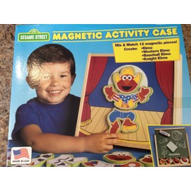 Sesame Street Magnetic Activity Case Elmo by Tootsietoy