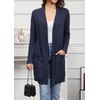 Women's Everyday Open Cardigan - Lightweight Soft Long Sleeve Sweater