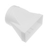 Vent Systems Rectangular Pipe Connector for Round Pipe Connection 220