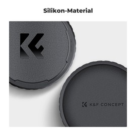 K&F Concept Lens Cap for K&F Concept Variable ND Filter Grey Filter, 77 mm Filter Caps for Storage