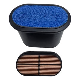 Haiyazhma Air Filter Set 32/925682 32/925683 For JCB 3CX 4CX 214 15 216 217 1400 John Deere 100F 5065M 5075M 5083E 5083EN 5085E 5085M 5090R