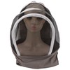 Beekeeping Veil Hat Head Protection Mesh Cap Nylon Breathable Sun