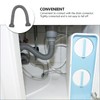 Sink connecting extension drain hose for washing machine water outlet