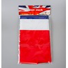 SHATCHI 137cm x 180cm Union Jack Plastic Deluxe Tablecover Street
