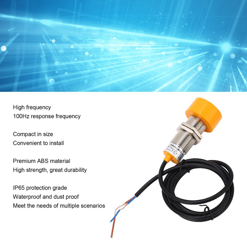 5 Pcs Proximity Switch PNP Normally Open 20mm Detection IP65