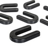 ZIQI 200Pcs 1/4 inch Horseshoe Shim Tile Spacers, Plastic Shims