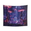 Enchanted EDM Forest - Wall Tapestry - Size: 80" ×