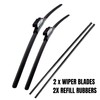 Fits Mercedes GLC 2015-2022 All Season Wiper Blades With Extra
