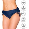 Aquarti women's bikini bottoms with ruffles and laces. - 44