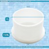 Poolzilla 50 Pack White Pool Safety Fence Hole Cover |