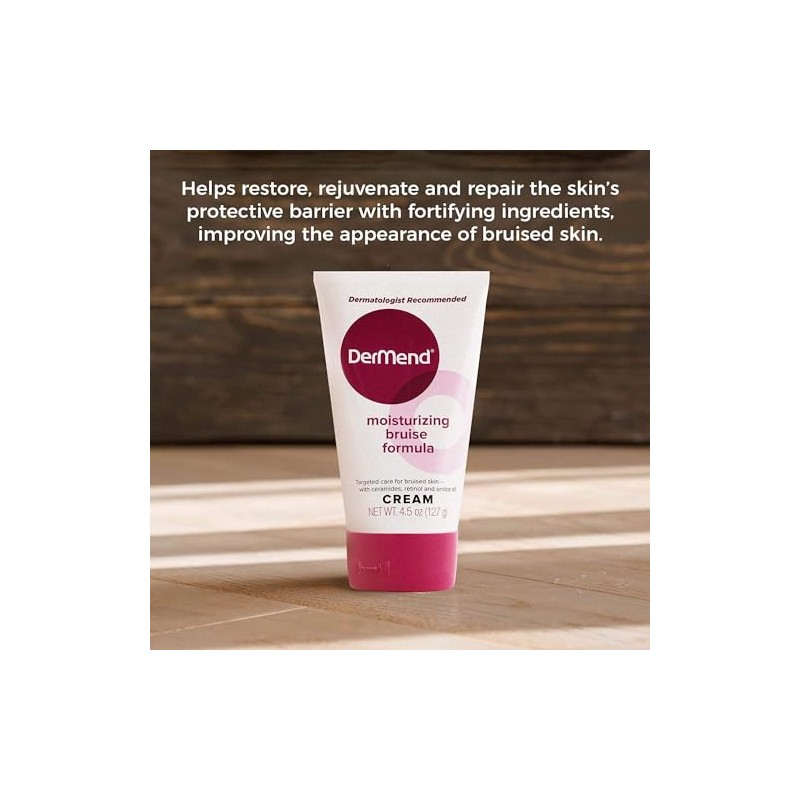 DerMend Crema hidratante de fórmula Bruise 4.50 oz (Paquete de