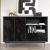 Toduso Peel and Stick Wallpaper Black Wall Paper Galaxy Kids