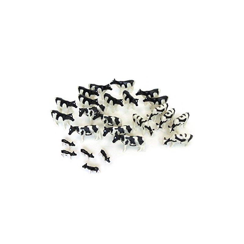 ERTL 1/64th 25 Pack of Holstein Cattle ZFN12662