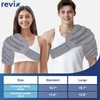 REVIX Microwavable Shoulder Heating Pad for Rotator Cuff, Moist Heating