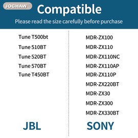 Headphones Replacement Ear Pads, Cushions for JBL Tune T500BT/T450BT/510BT/520BT/570BT, Crinkled Leather Enhanced Breathability and Friction Ear Pads Cushions with High-Density Foam - Pink