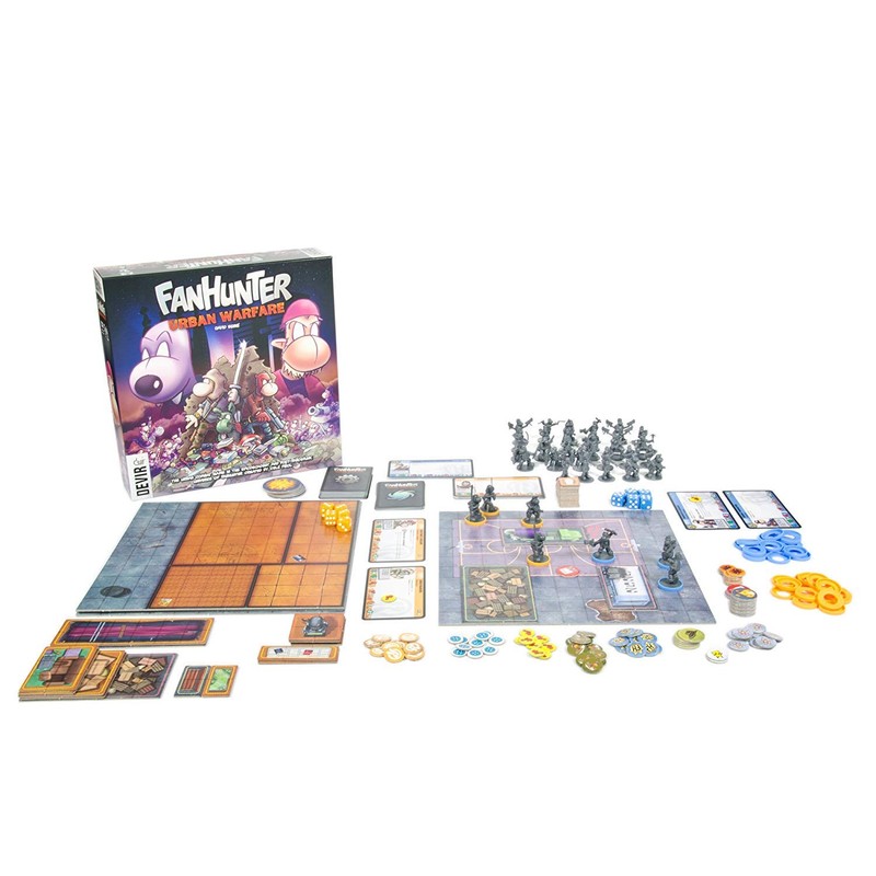 Fanhunter Urban Warfare Strategy Board Game