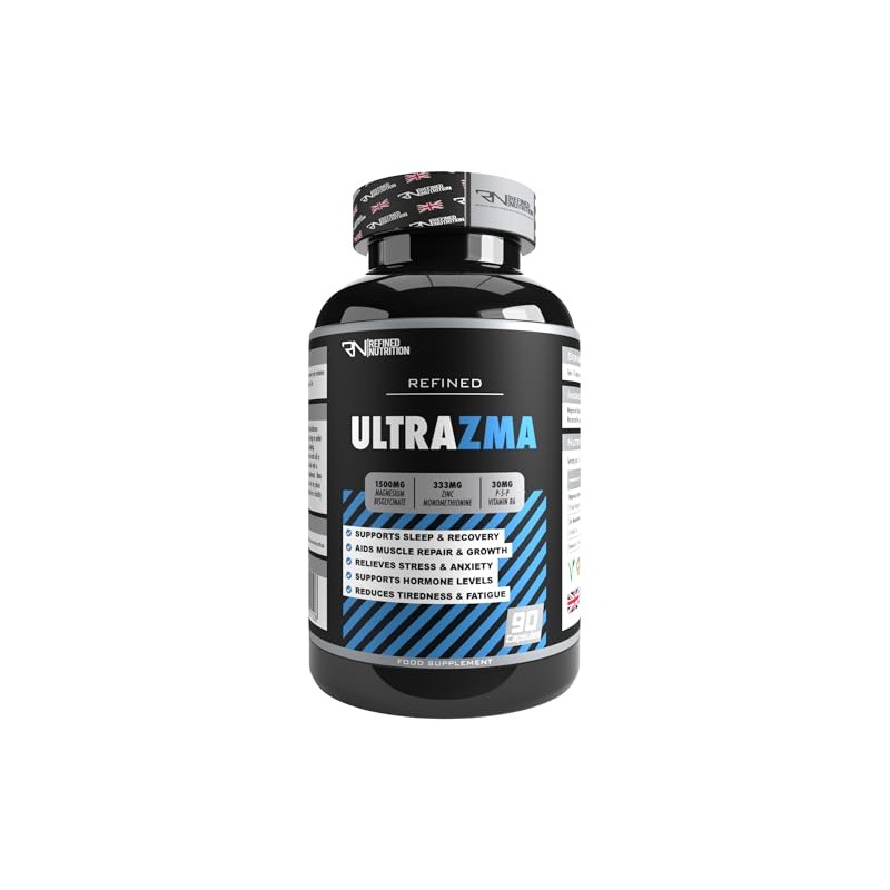 ULTRAZMA Magnesium Bisglycinate with Zinc Monomethionine & Vitamin B6 P-5-P