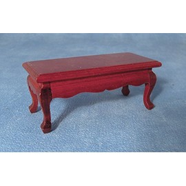 Dolls Houses - Lounge - DF195 - Mahogony Low Coffee Table