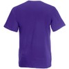 Fruit of the Loom Men's Short-Sleeved T-Shirt - purple, size: