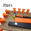 MagiDeal 20x Flooring Spacers,Wood Floor Install Tool,Time Saving,1/4" 1/2" Gaps