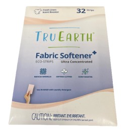 Tru Earth 32ct Tru Earth Eco-Strips Fresh Linen Fabric Softener Paraben/Phosph