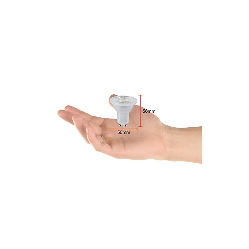 Tecnolite LAMP LED GU10 3W 100-240V 3000K250LM