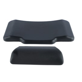 Motorcycle Rear Trunk Backrest, Universal Motorbike Top Box Back Cushion PU Leather Luggage Bags Rack Tail Box Trunk Saddlebag Passenger Backrest Damping Pad