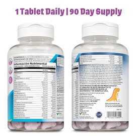 KAL Multisaurus Diarias Multivitamínico Vitaminas Para Niños Completo
