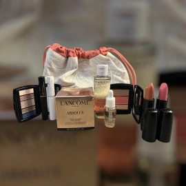 Lancôme Lancome 10 Pcs Gift set, Absolue Soft Cream, Eyeshadow, Blush, Lipstick, Mascara