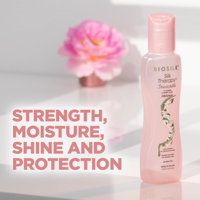 BioSilk Irresistible Collection Silk Therapy Leave-in Treatment, For All Hair
