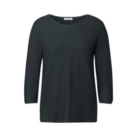 Cecil Women's Textured Jumper, Slate Khaki, S