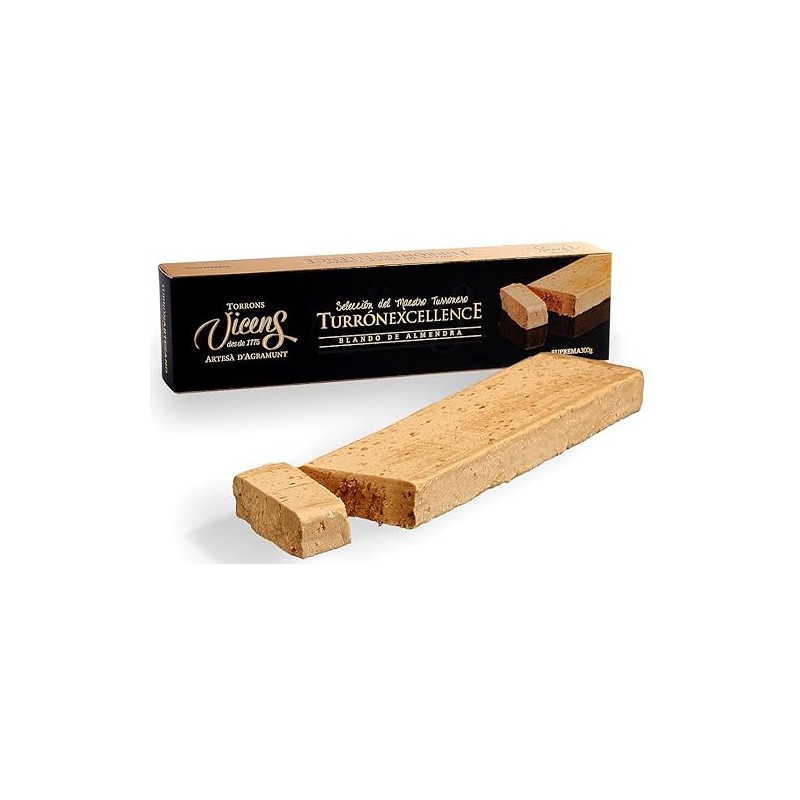 Vicens Agramunt's Torrons - Excellence Collection - Soft Almond Nougat