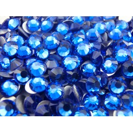 [Rhinestone 77] Glass Rhinestone Sapphire (2.2mm (SS8) Approx. 1,440 beads)