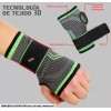 J.H. Company Par De Muñequera Ortopedica Compresion Crossfit Gym Jb-7208a