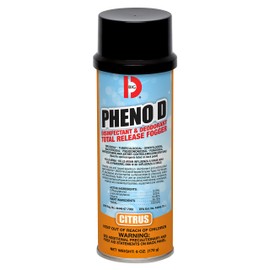Big D 337 Pheno D + Disinfectant & Deodorant no Fogger as per EPA Citrus Fragrance, 16.5 oz (Pack of 12) - Kills harmful viruses, bacteria, fungi, mold, mildew - Ideal for schools, gyms, healthcare facilities