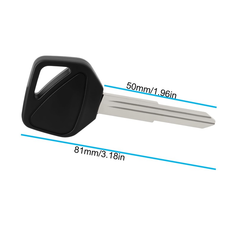 VGOL 2pcs Car Blank Keys Compatible with Honda CBR Series