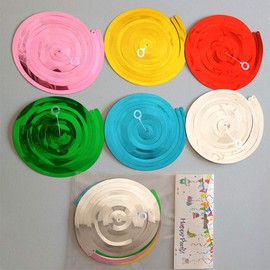 Lowki Hanging Spiral Swirl Decorations, Ceiling Decoration for Birthday,Graduation, Holiday Celebration Supplies Supper Longer 74cm/Pcs with Hook &Hem Decorative Hole -12 Pcs(White)