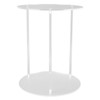 Clear Acrylic Plant Stand Round Top Corner Holder Planter Flower