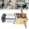 Turbo Worm Geared Motor Micro Brushed DC3V 13RPM 2 Shaft