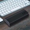 AZWOOD Hard Shell Glasses Case, Portable Eyeglass Case, Unisex PU