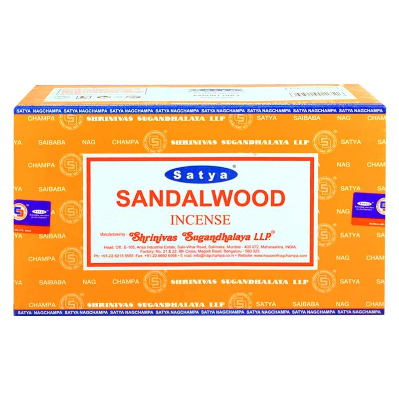 Sandalwood Incense Sticks - Total 180 Insence-Sticks and Incense Stick