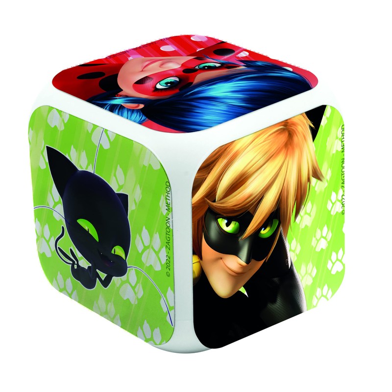 Joy Toy Miraculous Cube Alarm Clock in Gift Pack -