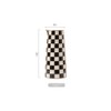 Porlien Checker Porcelain Flower Vase Home Decor Set of 2
