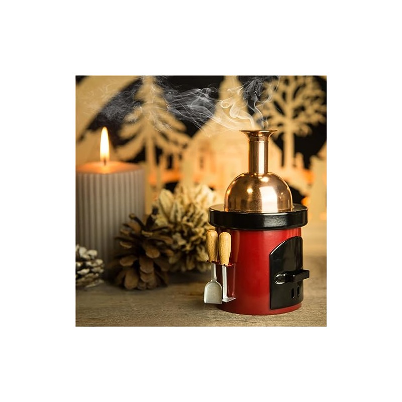Crottendorfer Incense Cone Stove, Brewing Kettle, Incense Cones, Size M