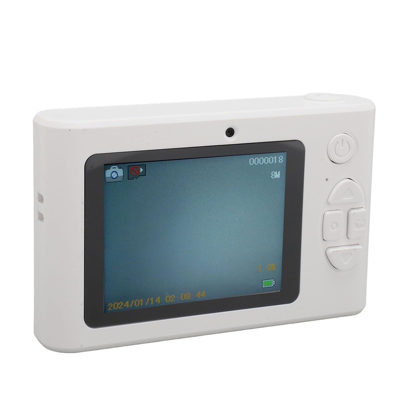 Compact Camera, 48MP HD Portable Digital Camera Scratch Resistant 2.4